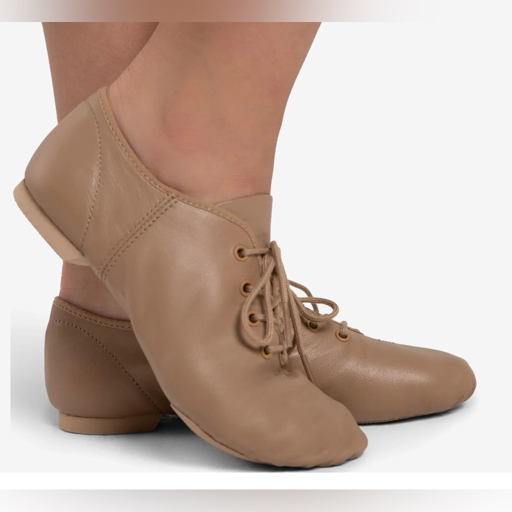 Capezio Children’s E-Series Jazz Oxford - Caramel (10.5)